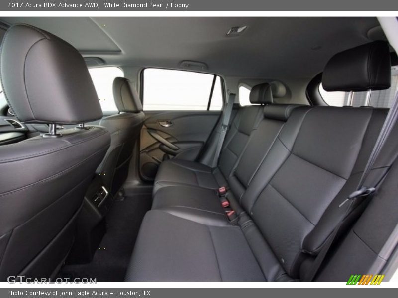White Diamond Pearl / Ebony 2017 Acura RDX Advance AWD