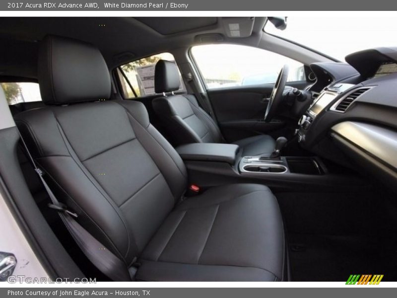 White Diamond Pearl / Ebony 2017 Acura RDX Advance AWD
