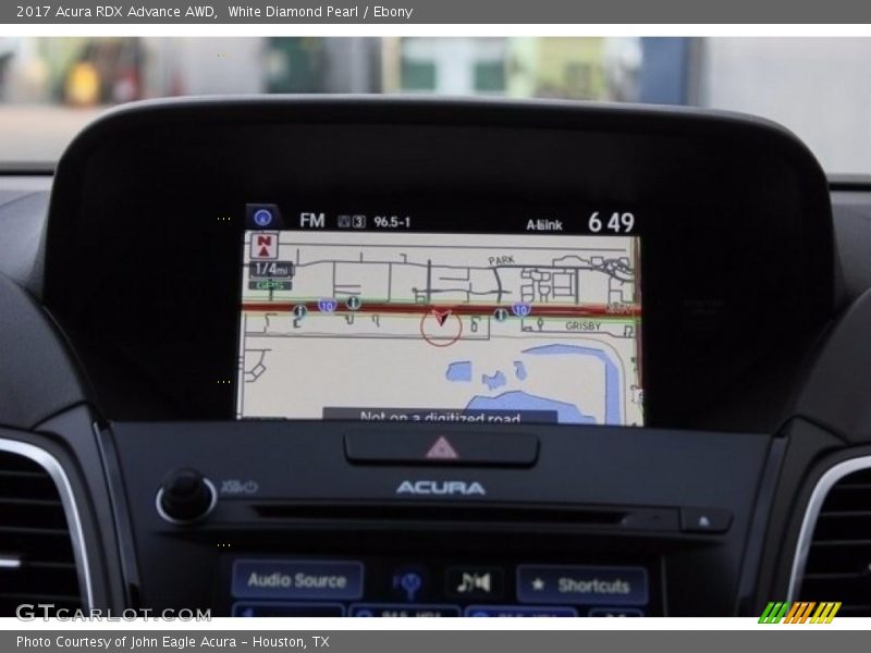 White Diamond Pearl / Ebony 2017 Acura RDX Advance AWD