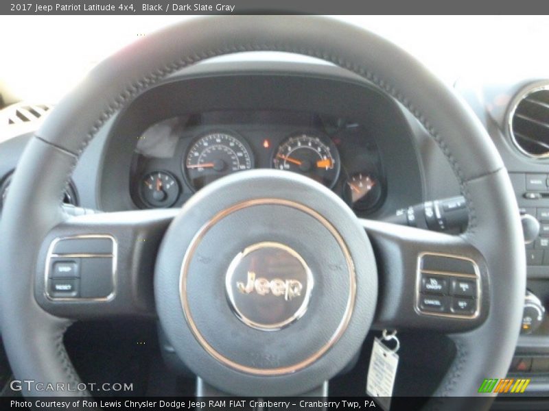 Black / Dark Slate Gray 2017 Jeep Patriot Latitude 4x4