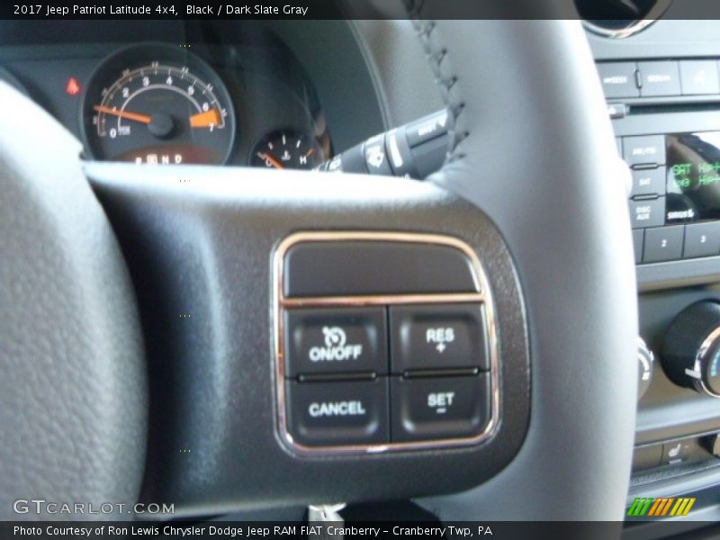 Black / Dark Slate Gray 2017 Jeep Patriot Latitude 4x4