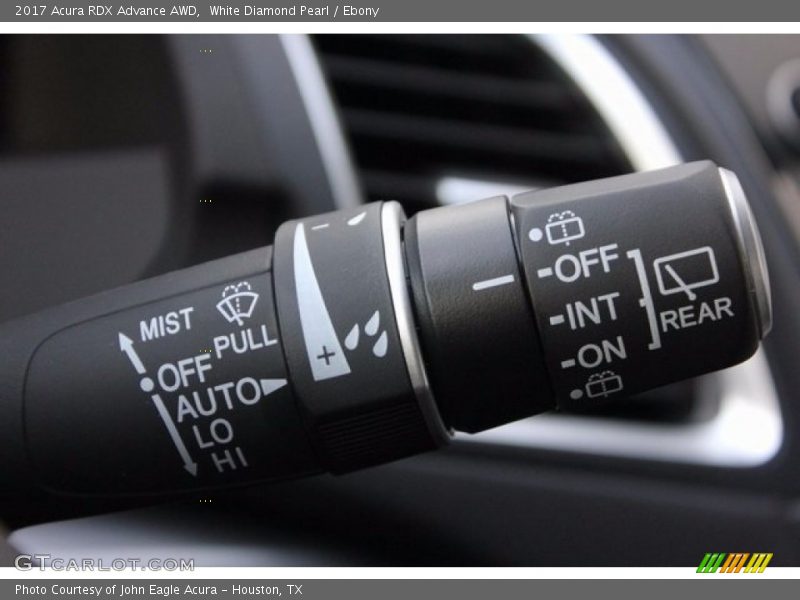White Diamond Pearl / Ebony 2017 Acura RDX Advance AWD