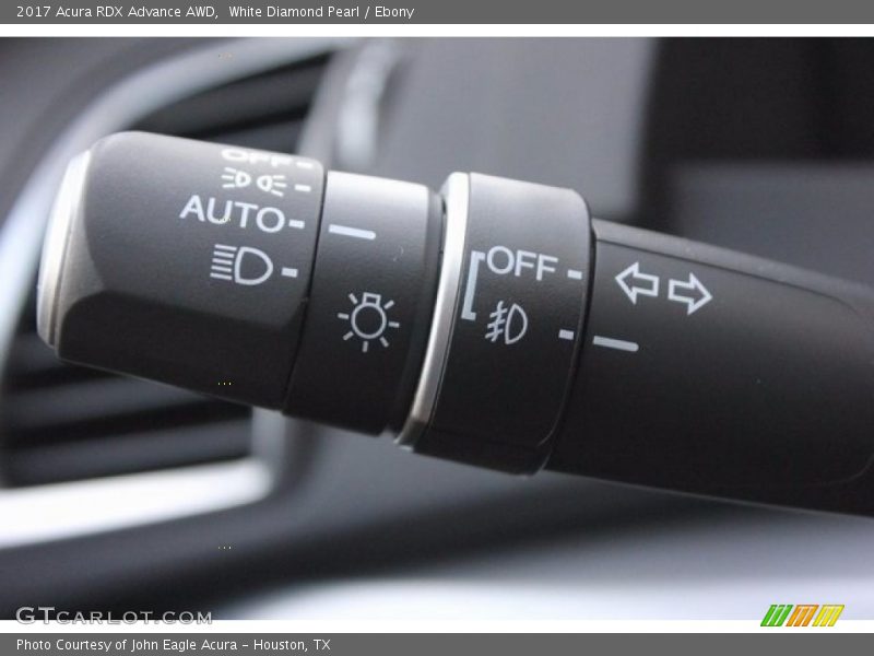 White Diamond Pearl / Ebony 2017 Acura RDX Advance AWD