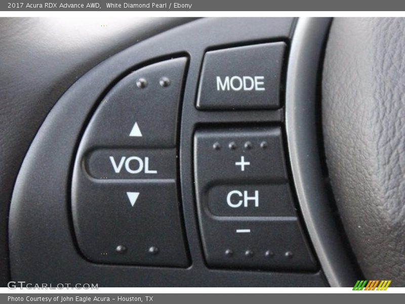 White Diamond Pearl / Ebony 2017 Acura RDX Advance AWD