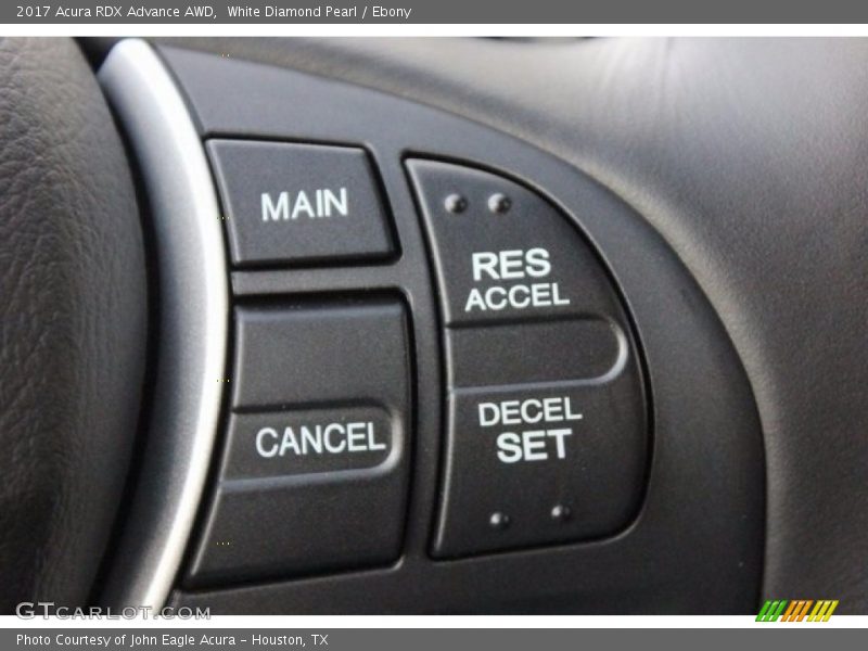 White Diamond Pearl / Ebony 2017 Acura RDX Advance AWD