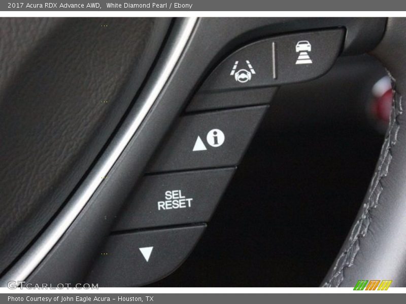 White Diamond Pearl / Ebony 2017 Acura RDX Advance AWD
