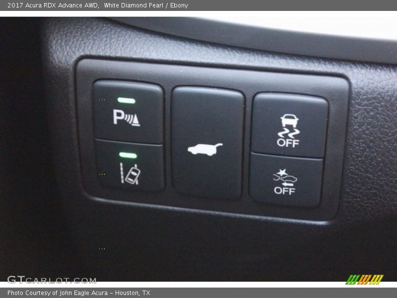 White Diamond Pearl / Ebony 2017 Acura RDX Advance AWD