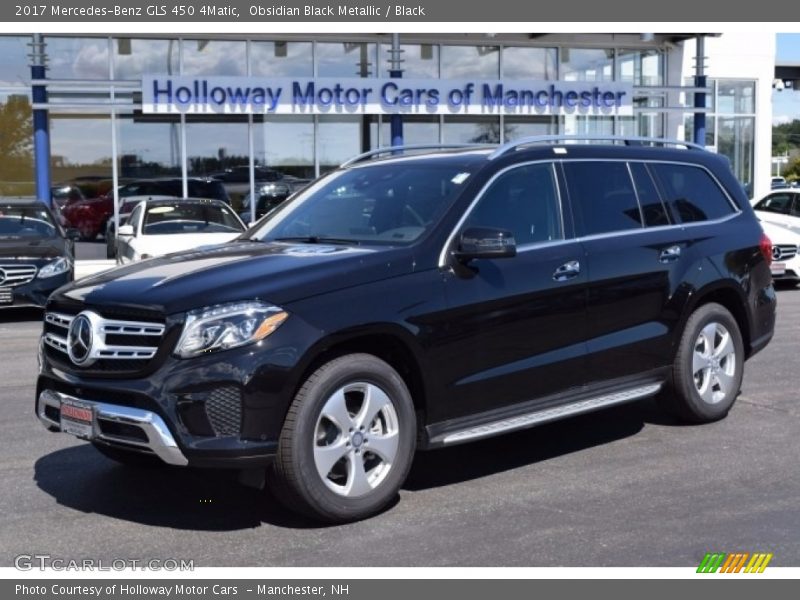 Obsidian Black Metallic / Black 2017 Mercedes-Benz GLS 450 4Matic