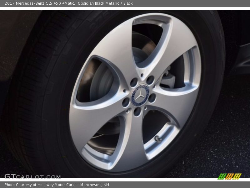 Obsidian Black Metallic / Black 2017 Mercedes-Benz GLS 450 4Matic