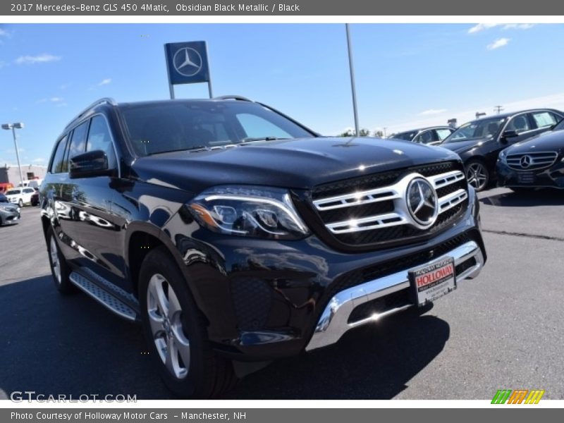 Obsidian Black Metallic / Black 2017 Mercedes-Benz GLS 450 4Matic