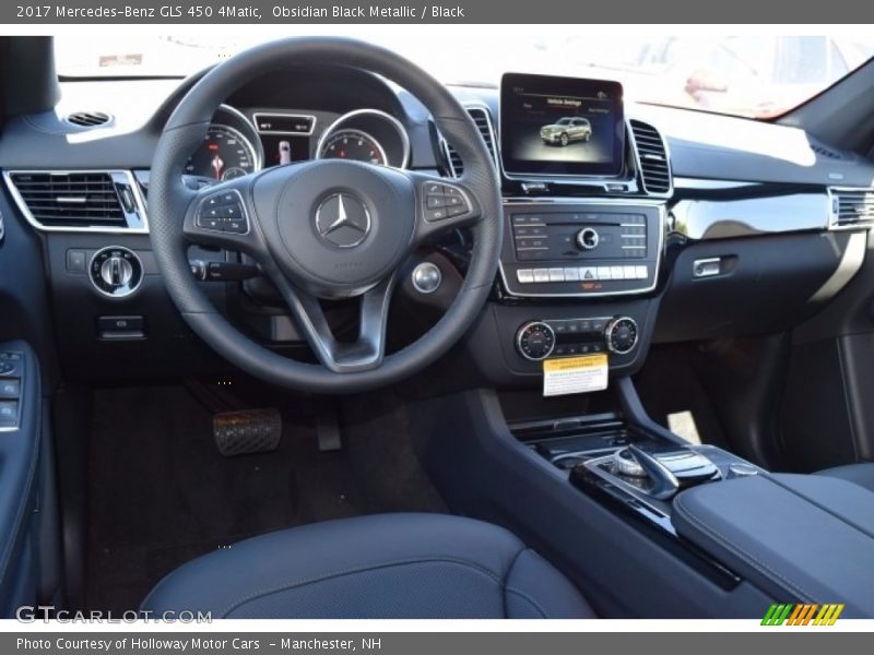 Obsidian Black Metallic / Black 2017 Mercedes-Benz GLS 450 4Matic