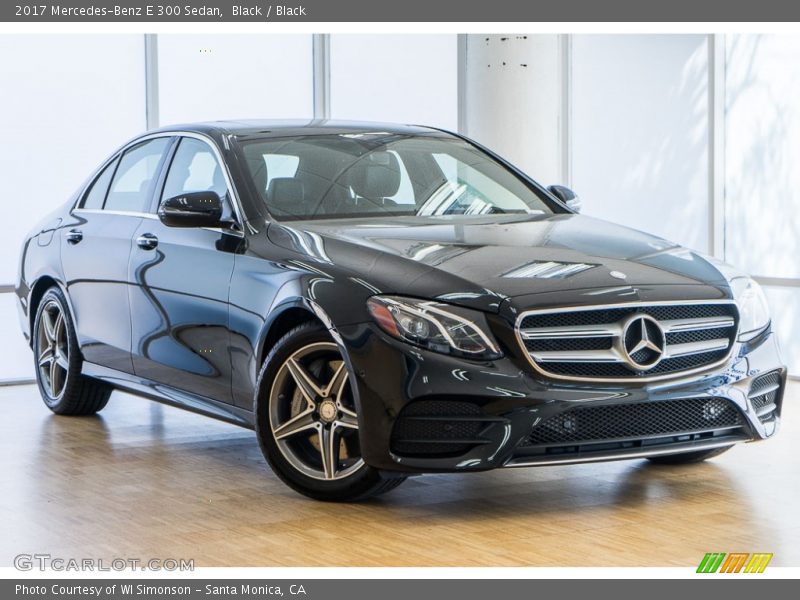 Front 3/4 View of 2017 E 300 Sedan