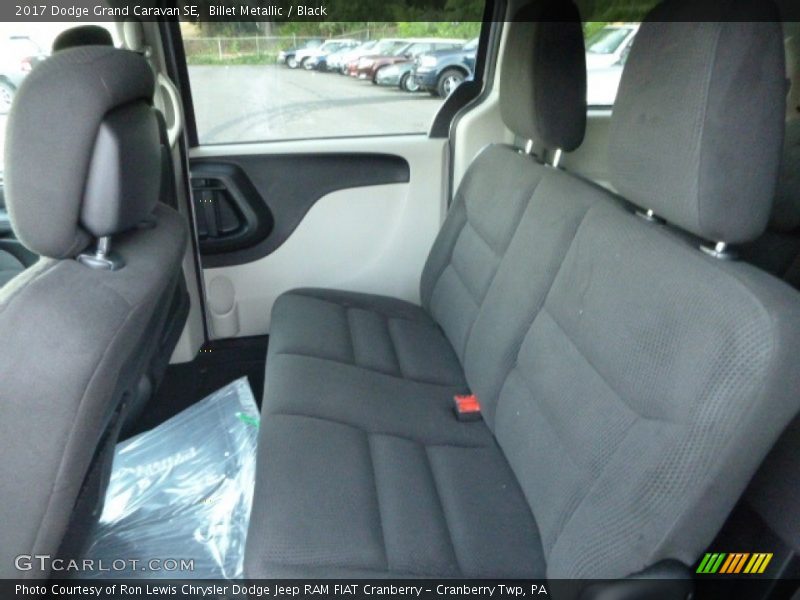 Billet Metallic / Black 2017 Dodge Grand Caravan SE