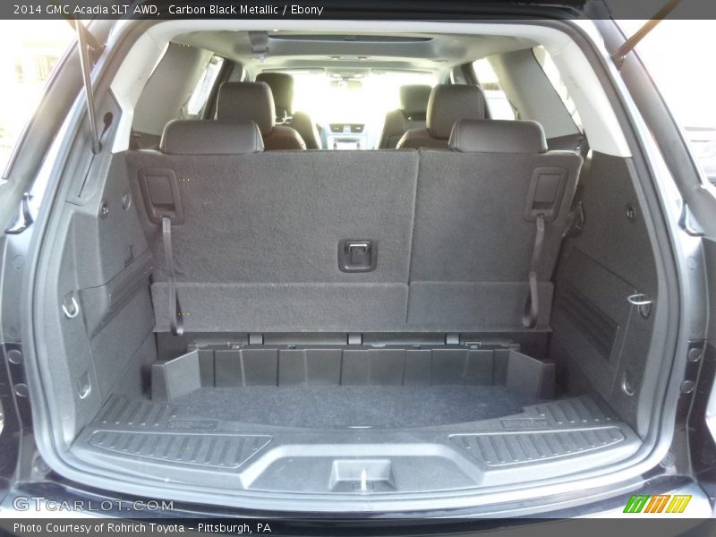 Carbon Black Metallic / Ebony 2014 GMC Acadia SLT AWD