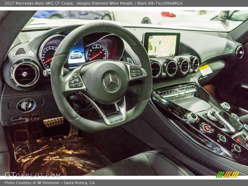  2017 AMG GT Coupe Black MB-Tex/DINAMICA Interior