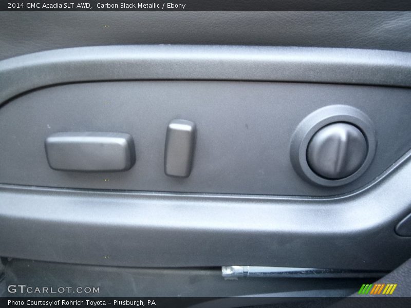Carbon Black Metallic / Ebony 2014 GMC Acadia SLT AWD