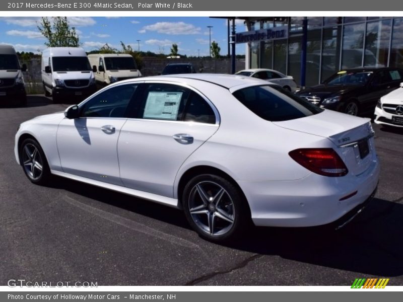 Polar White / Black 2017 Mercedes-Benz E 300 4Matic Sedan