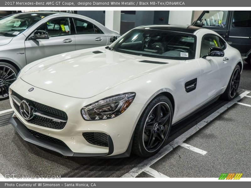 Front 3/4 View of 2017 AMG GT Coupe