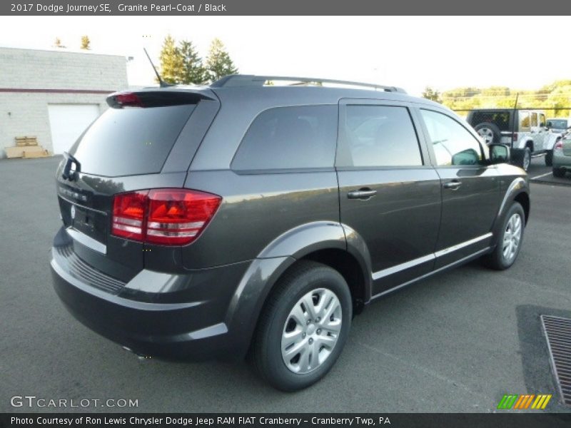 Granite Pearl-Coat / Black 2017 Dodge Journey SE