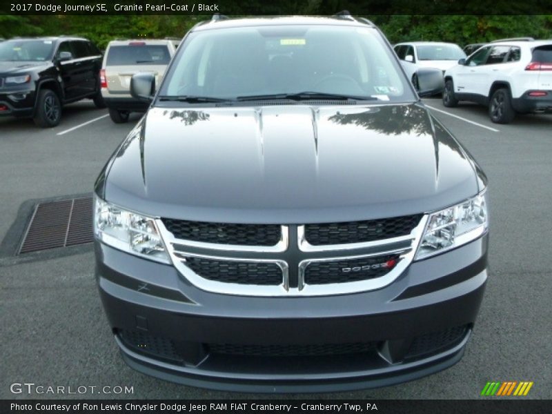 Granite Pearl-Coat / Black 2017 Dodge Journey SE