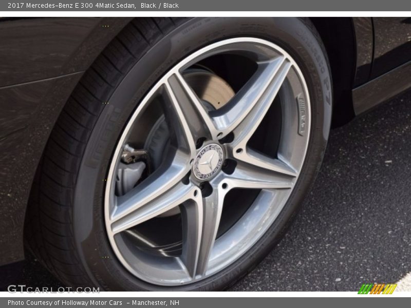 Black / Black 2017 Mercedes-Benz E 300 4Matic Sedan