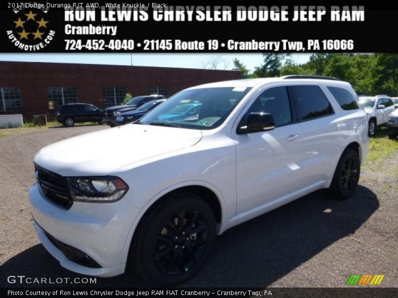 White Knuckle / Black 2017 Dodge Durango R/T AWD