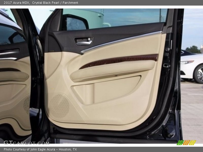 Crystal Black Pearl / Parchment 2017 Acura MDX