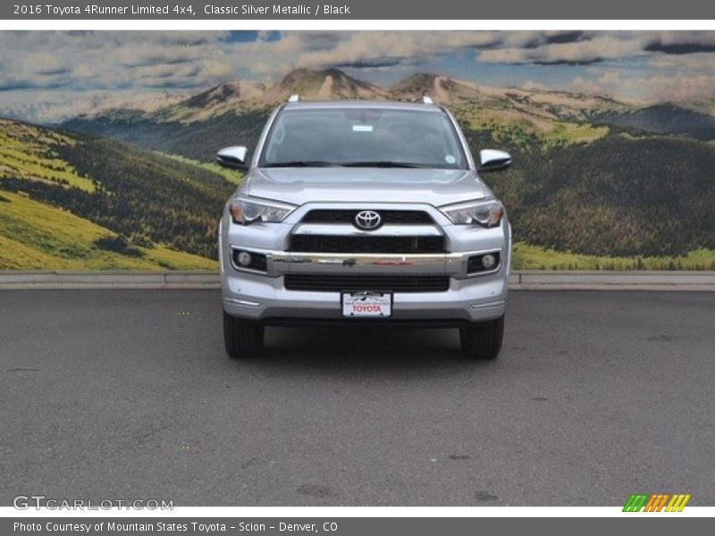 Classic Silver Metallic / Black 2016 Toyota 4Runner Limited 4x4