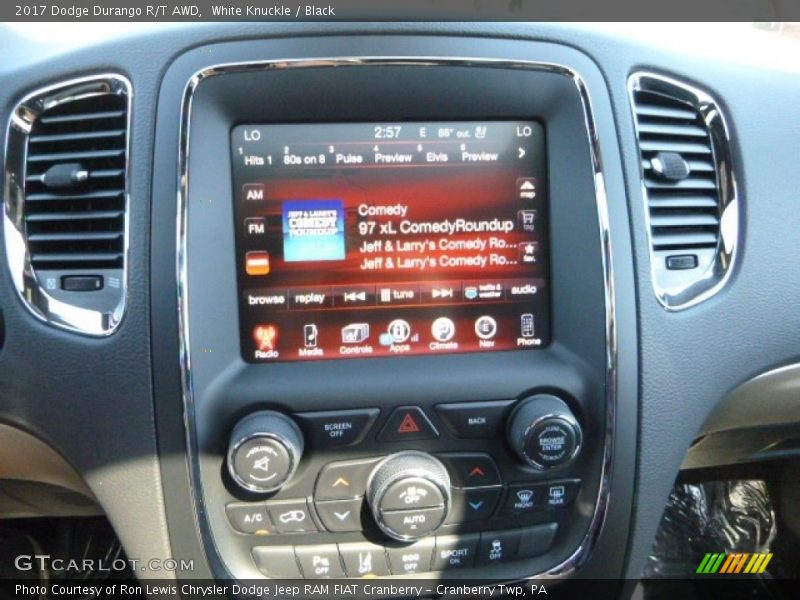 White Knuckle / Black 2017 Dodge Durango R/T AWD