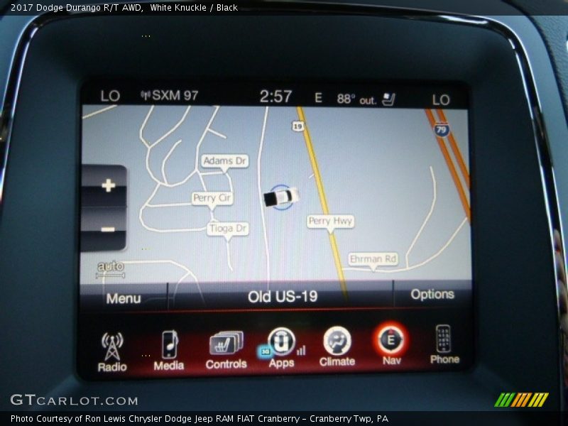 White Knuckle / Black 2017 Dodge Durango R/T AWD