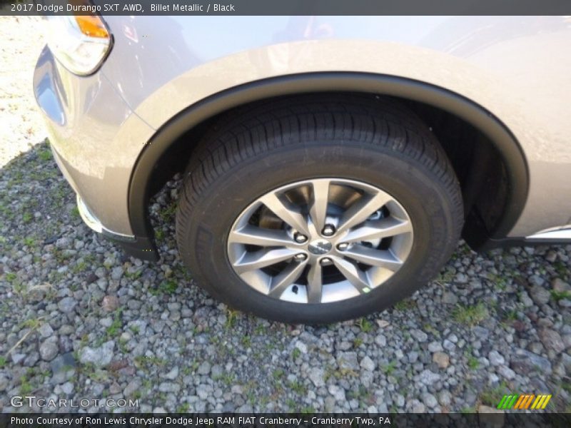 Billet Metallic / Black 2017 Dodge Durango SXT AWD