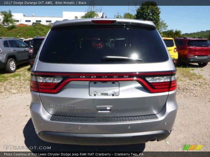 Billet Metallic / Black 2017 Dodge Durango SXT AWD