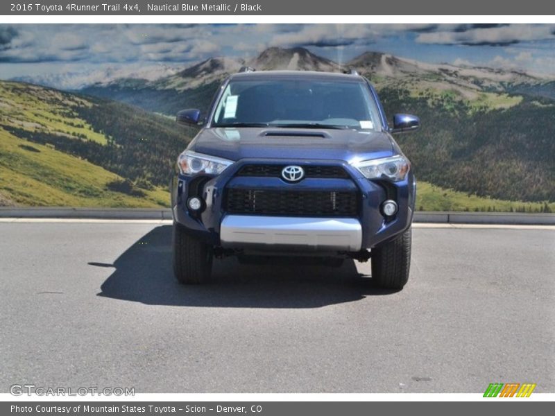 Nautical Blue Metallic / Black 2016 Toyota 4Runner Trail 4x4
