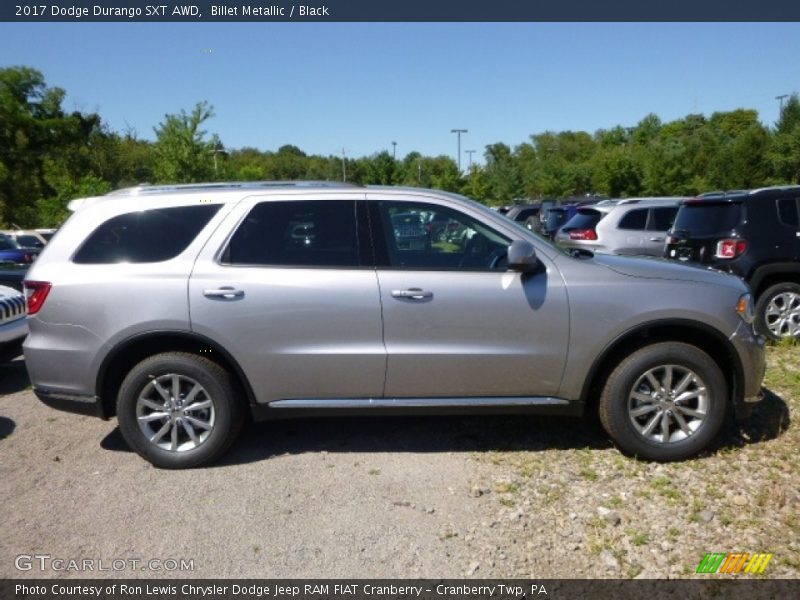 Billet Metallic / Black 2017 Dodge Durango SXT AWD