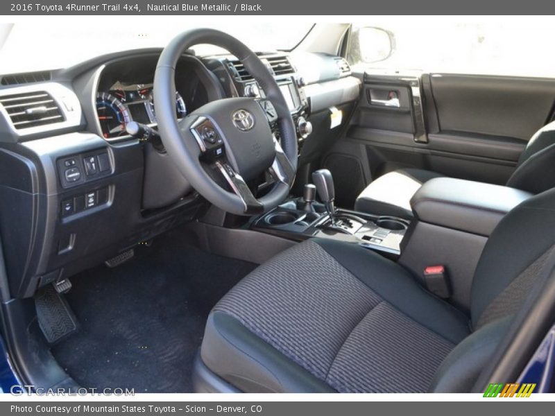 Nautical Blue Metallic / Black 2016 Toyota 4Runner Trail 4x4