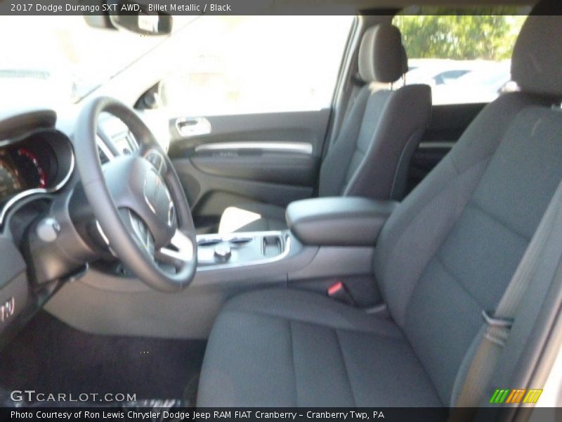 Billet Metallic / Black 2017 Dodge Durango SXT AWD