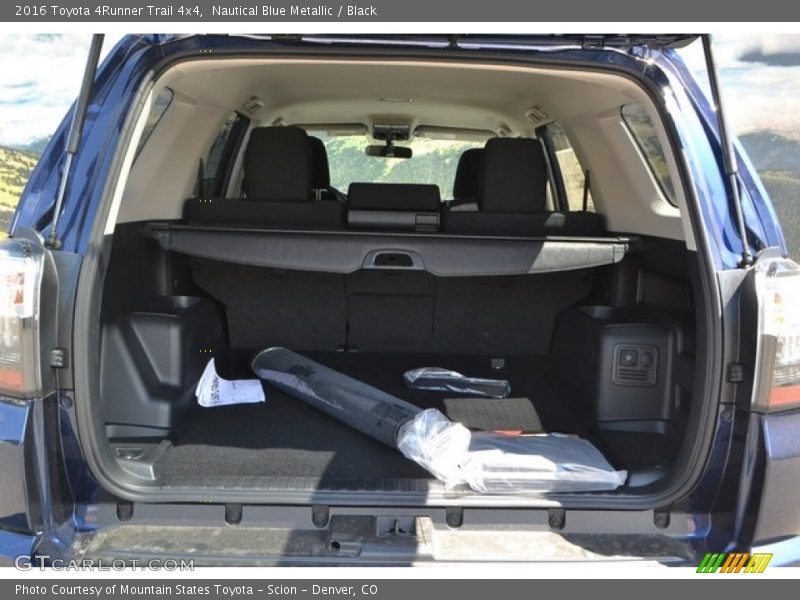 Nautical Blue Metallic / Black 2016 Toyota 4Runner Trail 4x4