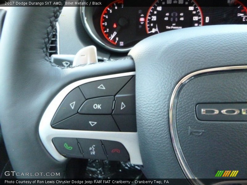 Billet Metallic / Black 2017 Dodge Durango SXT AWD