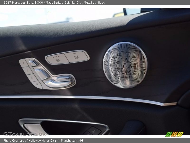 Selenite Grey Metallic / Black 2017 Mercedes-Benz E 300 4Matic Sedan