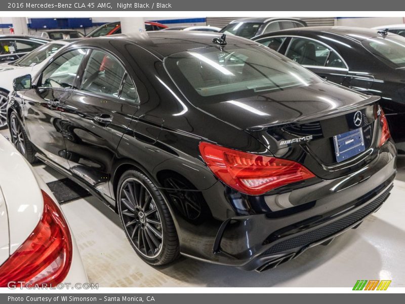 Night Black / Black 2016 Mercedes-Benz CLA 45 AMG