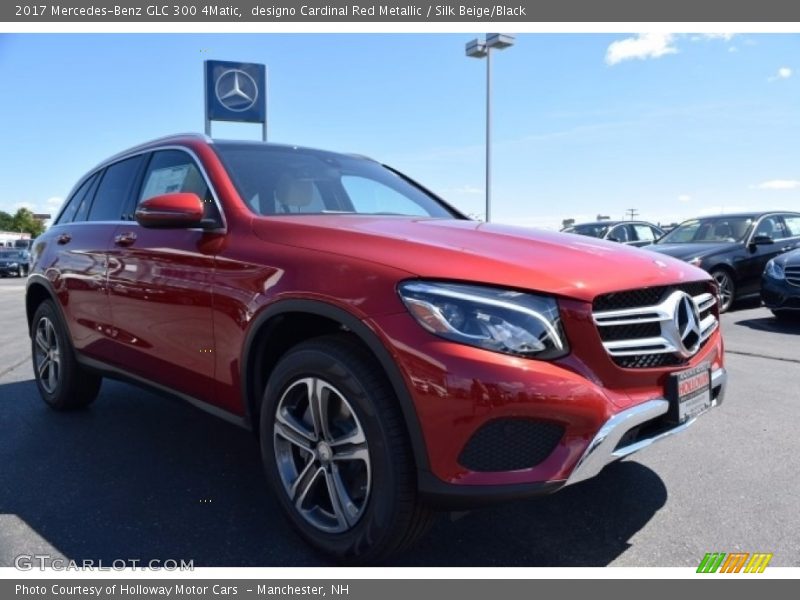 designo Cardinal Red Metallic / Silk Beige/Black 2017 Mercedes-Benz GLC 300 4Matic