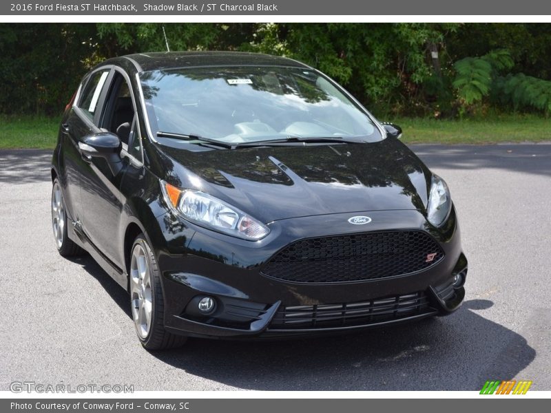 Shadow Black / ST Charcoal Black 2016 Ford Fiesta ST Hatchback