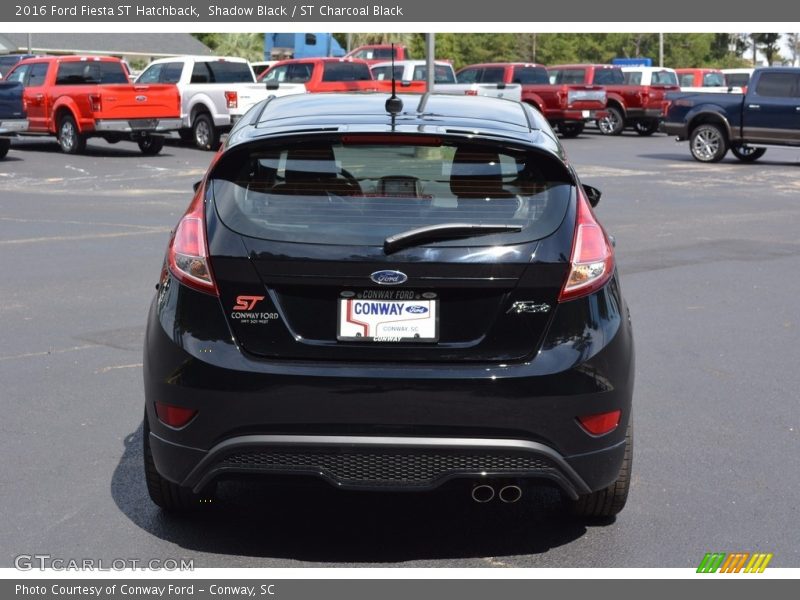 Shadow Black / ST Charcoal Black 2016 Ford Fiesta ST Hatchback