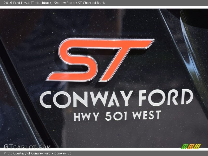 Shadow Black / ST Charcoal Black 2016 Ford Fiesta ST Hatchback