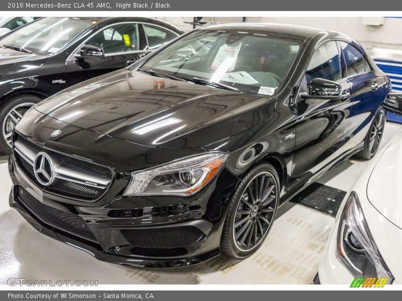 Front 3/4 View of 2016 CLA 45 AMG