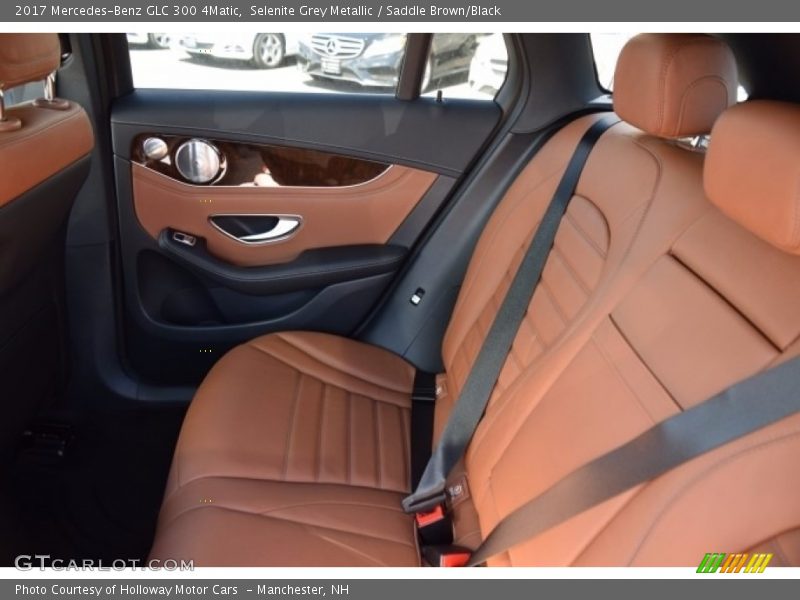 Selenite Grey Metallic / Saddle Brown/Black 2017 Mercedes-Benz GLC 300 4Matic