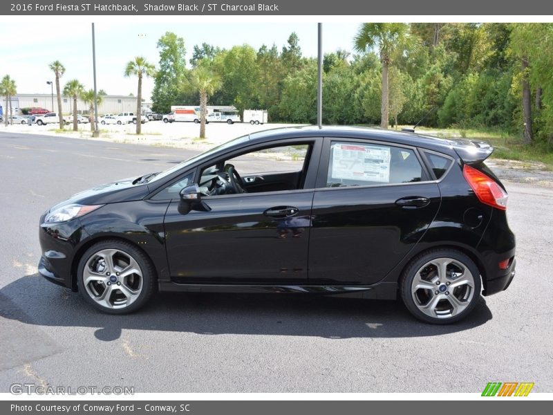 Shadow Black / ST Charcoal Black 2016 Ford Fiesta ST Hatchback