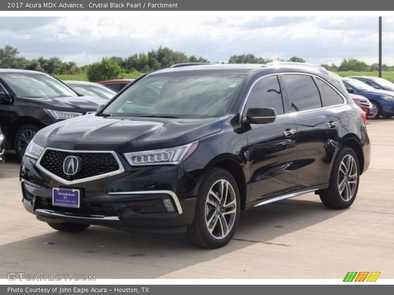 Crystal Black Pearl / Parchment 2017 Acura MDX Advance