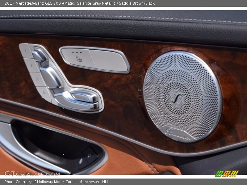 Selenite Grey Metallic / Saddle Brown/Black 2017 Mercedes-Benz GLC 300 4Matic