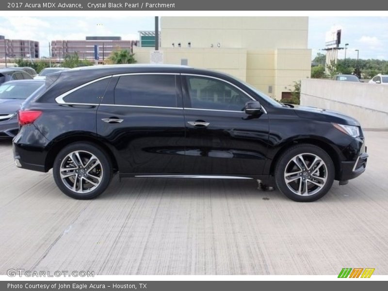 Crystal Black Pearl / Parchment 2017 Acura MDX Advance